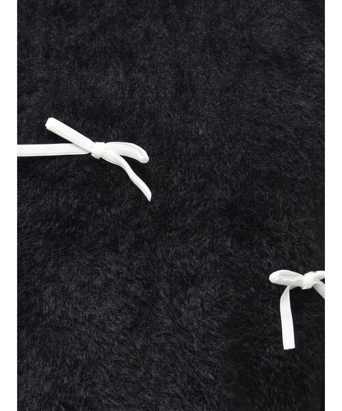 CALNAMUR（カルナムール）の「メニーリボンシャギーニット（ニット/セーター・レディース・ブラック/ライトブルー/ホワイト・FREE）」の21枚目の写真