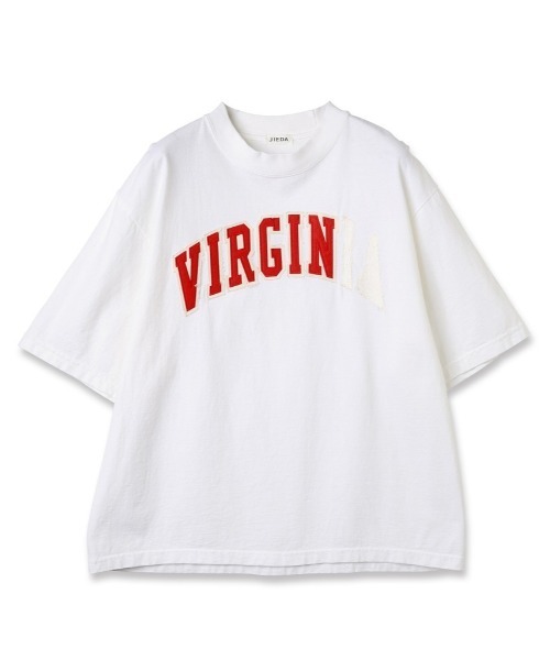 JIEDA(ジエダ)の「PIGMENT VIRGINIA TEE(Tシャツ/カットソー・メンズ・ホワイト/ブラウン/ブラック・1/2)」の1枚目の写真