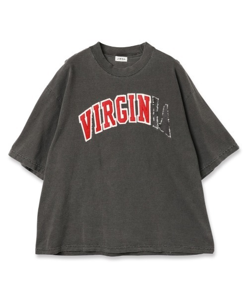 JIEDA(ジエダ)の「PIGMENT VIRGINIA TEE(Tシャツ/カットソー・メンズ・ホワイト/ブラウン/ブラック・1/2)」の2枚目の写真