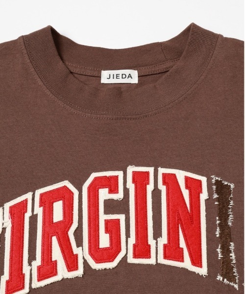 JIEDA(ジエダ)の「PIGMENT VIRGINIA TEE(Tシャツ/カットソー・メンズ・ホワイト/ブラウン/ブラック・1/2)」の12枚目の写真