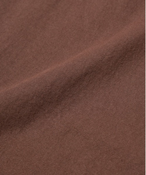 JIEDA(ジエダ)の「PIGMENT VIRGINIA TEE(Tシャツ/カットソー・メンズ・ホワイト/ブラウン/ブラック・1/2)」の14枚目の写真