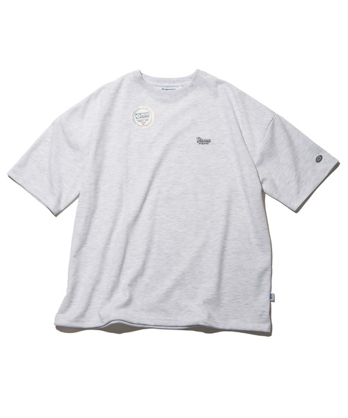 DISCUS ATHLETIC(ディスカス アスレチック)の「DISCUS ATHLETIC ディスカス アスレティック 裾ドロスト付きTシャツ(Tシャツ/カットソー・メンズ・ブルー系/ベージュ/ライトグレー/グリーン/ブラック・M/L)」の3枚目の写真