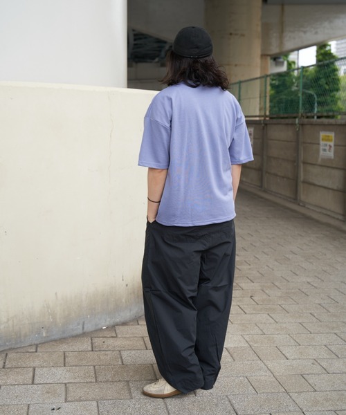 DISCUS ATHLETIC(ディスカス アスレチック)の「DISCUS ATHLETIC ディスカス アスレティック 裾ドロスト付きTシャツ(Tシャツ/カットソー・メンズ・ブルー系/ベージュ/ライトグレー/グリーン/ブラック・M/L)」の13枚目の写真