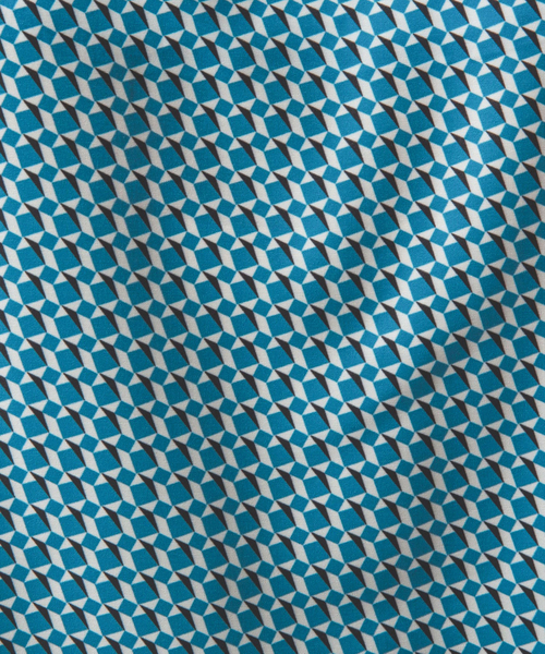 【NARACAMICIE】【セットアップ対応】幾何柄半袖ブラウス セール】【NARACAMICIE】【セットアップ対応】幾何柄半袖
