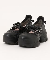 「YOSUKE/ヨースケ」厚底ストラップスニーカー