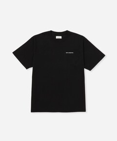 希少サイズXL コムデギャルソンシャツロゴTシャツ黒 BLACK COMME des GARCONS（ブラックコムデギャルソン）Tシャツ