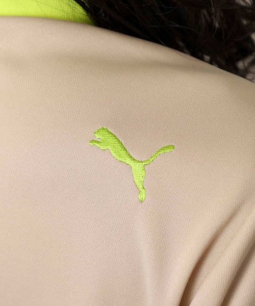 PUMA(プーマ)の「ゴルフ P ストレッチカノコ PロゴS/S ポロ(ポロシャツ・メンズ・ホワイト系その他/ベージュ系/ブラック・M/L/XL/S)」の21枚目の写真