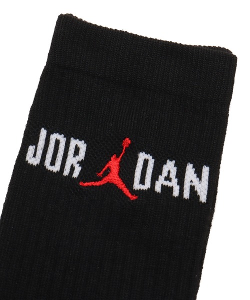 JORDAN BRAND（ジョーダンブランド）の「JORDAN BRAND U J ED PLY CREW - 144 STR / ジョーダン エブリデイ クルー ソックス (1足) / NIKE【SP】（ソックス/靴下・メンズ・ホワイト/ブラック・23-25cm/27-29cm/25-27CM）」の14枚目の写真