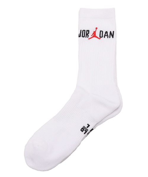 JORDAN BRAND（ジョーダンブランド）の「JORDAN BRAND U J ED PLY CREW - 144 STR / ジョーダン エブリデイ クルー ソックス (1足) / NIKE【SP】（ソックス/靴下・メンズ・ホワイト/ブラック・23-25cm/27-29cm/25-27CM）」の11枚目の写真