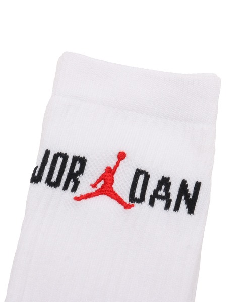 JORDAN BRAND（ジョーダンブランド）の「JORDAN BRAND U J ED PLY CREW - 144 STR / ジョーダン エブリデイ クルー ソックス (1足) / NIKE【SP】（ソックス/靴下・メンズ・ホワイト/ブラック・23-25cm/27-29cm/25-27CM）」の12枚目の写真