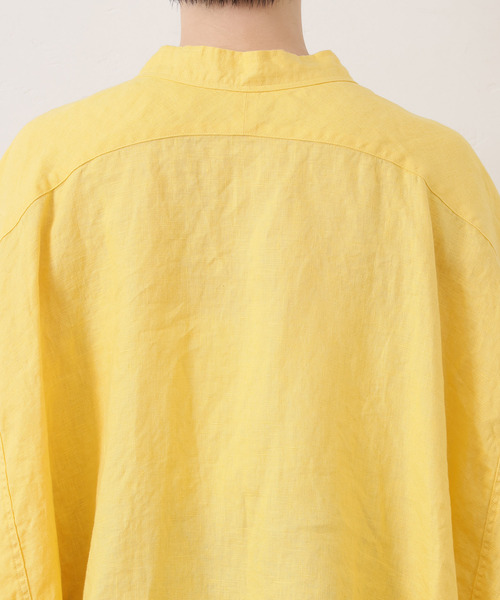 40リネンワッシャー Vスキッパーシャツ journal standard luxe｜40リネンワッシャー Vスキッパーシャツ
