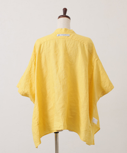 JOURNAL STANDARD LUXE(ジャーナルスタンダード ラックス)の「40リネンワッシャー Vスキッパーシャツ(シャツ/ブラウス・レディース・イエロー/ブラック/ホワイト・FREE)」の19枚目の写真