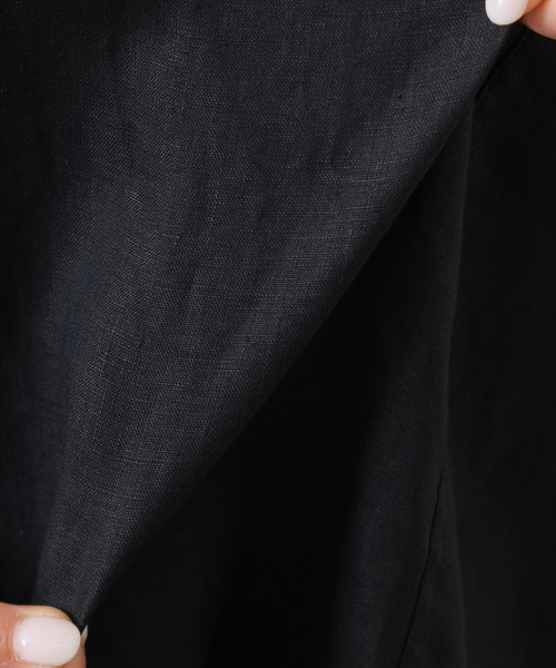 JOURNAL STANDARD LUXE(ジャーナルスタンダード ラックス)の「40リネンワッシャー Vスキッパーシャツ(シャツ/ブラウス・レディース・イエロー/ブラック/ホワイト・FREE)」の21枚目の写真