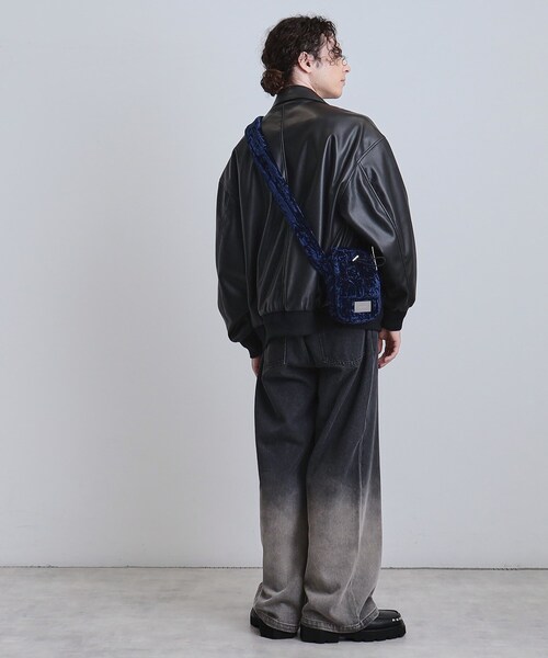 tk.TAKEO KIKUCHI（ティーケータケオキクチ）の「【パフィーシリーズ】mini miniショルダーバッグ（ショルダーバッグ・メンズ・ブラック系/ブラック/ブルー系その他2/オレンジ系その他2/ネイビー系1/グレー系その他2・00）」の7枚目の写真