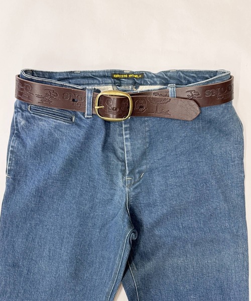 SNOOPY×OLD BETTY'S（スヌーピーカケルオールドベティーズ）の「【日本製】スヌーピー 【SNOOPY】 Embossed Leather Belt（ベルト・レディース・ブラウン系その他2/イエロー系2/イエロー系4/レッド系その他2/ブラウン系その他4/イエロー系1/ブラウン系その他3・FREE）」の17枚目の写真