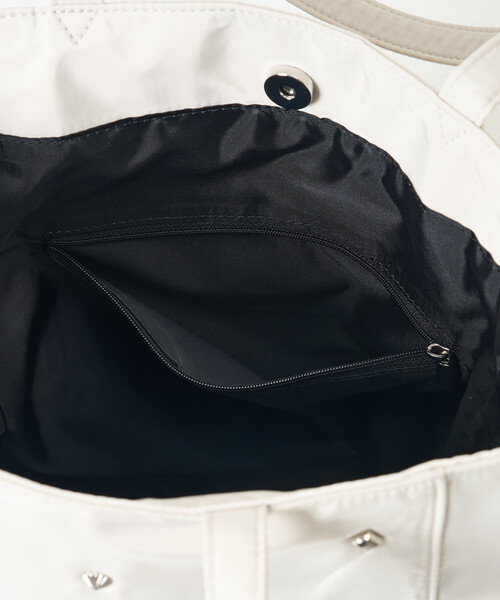 FREAK'S STORE（フリークスストア）の「OUTDOOR PRODUCTS × FREAK'S STORE/アウトドアプロダクツ 別注 2WAY コンチョトートバッグ/A4サイズトートバッグ/ノートPC収納可能（トートバッグ・レディース・ブラック/ブラウン/ナチュラル・ONE SIZE）」の18枚目の写真