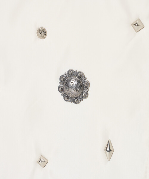 FREAK'S STORE（フリークスストア）の「OUTDOOR PRODUCTS × FREAK'S STORE/アウトドアプロダクツ 別注 2WAY コンチョトートバッグ/A4サイズトートバッグ/ノートPC収納可能（トートバッグ・レディース・ブラック/ブラウン/ナチュラル・ONE SIZE）」の22枚目の写真