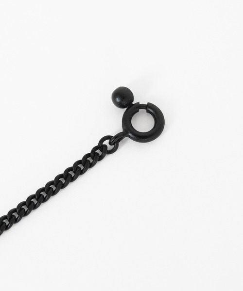 LAD MUSICIAN（ラッドミュージシャン）の「CROSS NECKLACE（ネックレス・メンズ・シルバー/ブラック・FREE）」の6枚目の写真