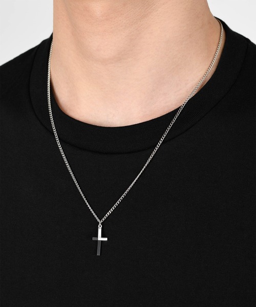 LAD MUSICIAN（ラッドミュージシャン）の「CROSS NECKLACE（ネックレス・メンズ・シルバー/ブラック・FREE）」の21枚目の写真