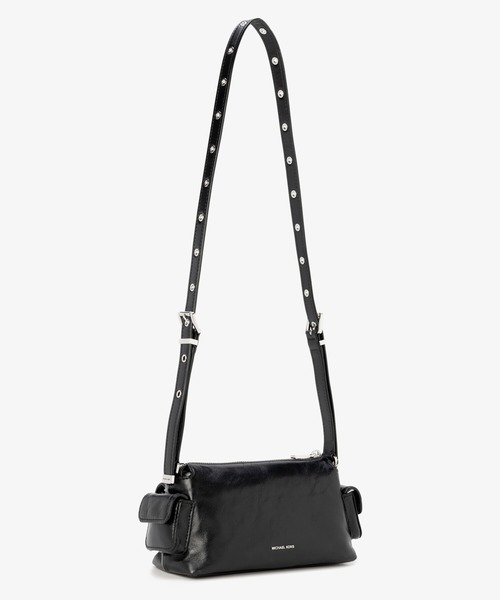 MICHAEL KORS(マイケルコース)の「DAKOTA コンバーチブル ポケット クロスボディ スモール(ショルダーバッグ・レディース・ブラック・FREE)」の4枚目の写真