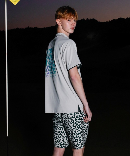 IRISHMAN(アイリッシュマン)の「【REFLECT】signature logo half pants / 光る防水ハーフパンツ(MENS)(その他パンツ・メンズ・ブルー/グリーン/ホワイト・XL/L/M)」の3枚目の写真