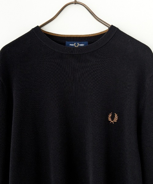 WEB限定】[FRED PERRY/フレッドペリー] ワンポイントロゴ刺繍