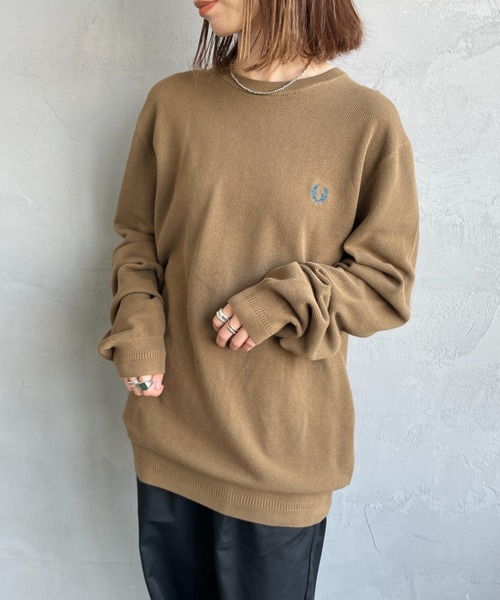 WEB限定】[FRED PERRY/フレッドペリー] ワンポイントロゴ刺繍