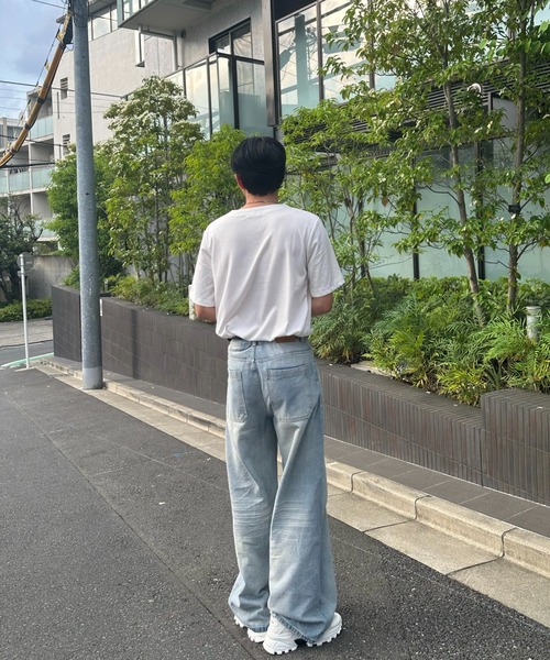 Otte(オッテ)の「ウォッシュブルーデニム(デニムパンツ・メンズ・ライトブルー・MEDIUM/SMALL/LARGE)」の6枚目の写真