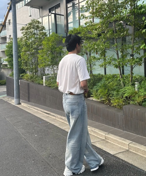 Otte(オッテ)の「ウォッシュブルーデニム(デニムパンツ・メンズ・ライトブルー・MEDIUM/SMALL/LARGE)」の7枚目の写真