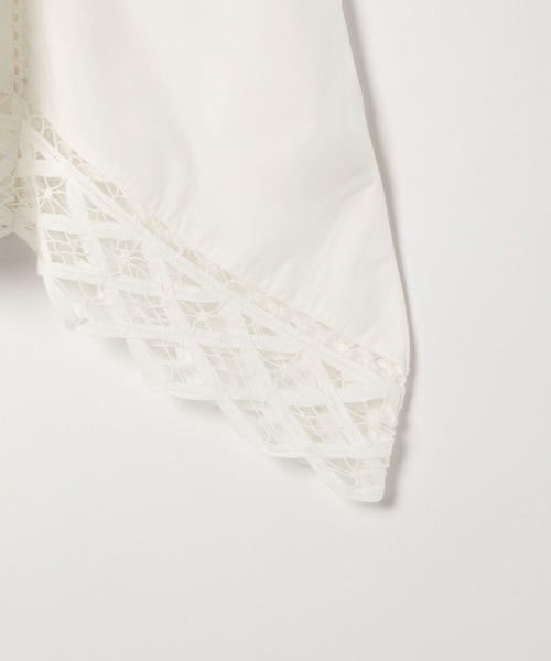 LEPSIM（レプシィム）の「レースキャミチュニック　491910（チュニック・レディース・オフホワイト/ブラック・FREE）」の13枚目の写真