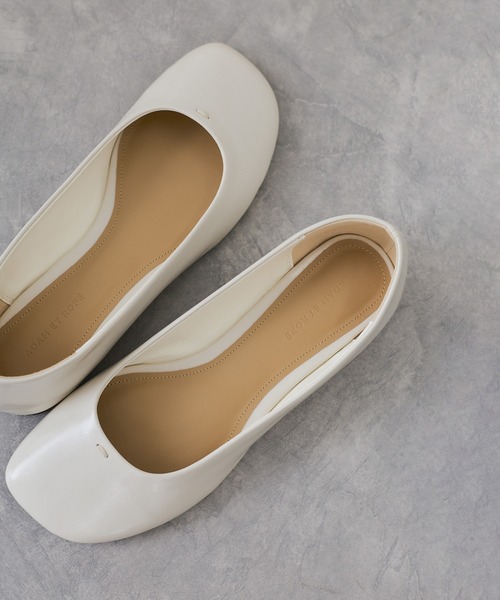 ラウンドフラットシューズ（パンプス）｜ADAM ET ROPE'（アダムエロペ