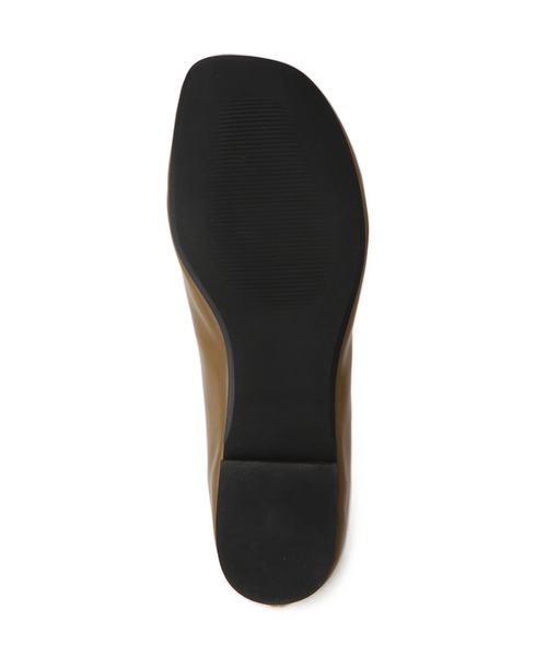 ADAM ET ROPE'(アダムエロペ)の「ラウンドフラットシューズ(パンプス・レディース・ホワイト/ブラウン系その他3/ブラック・23/23.5/24/24.5)」の19枚目の写真