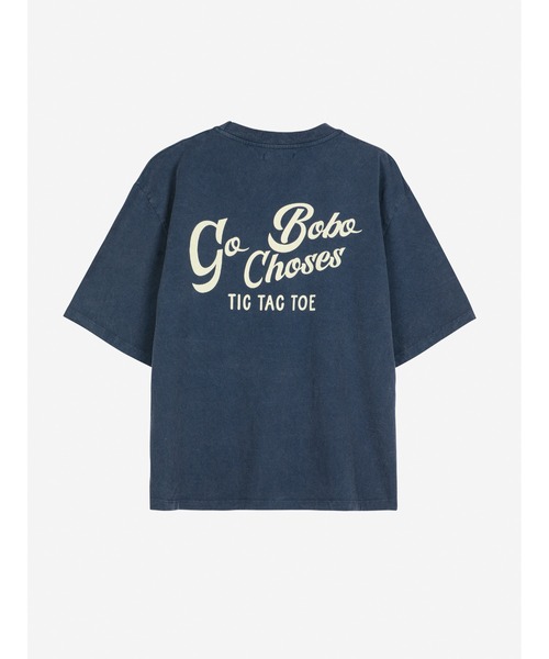 BOBO CHOSES(ボボショーズ)の「Go Bobo boxy T-shirt(Tシャツ/カットソー・レディース・ダークブルー・S/M/XL/L/XS)」の3枚目の写真