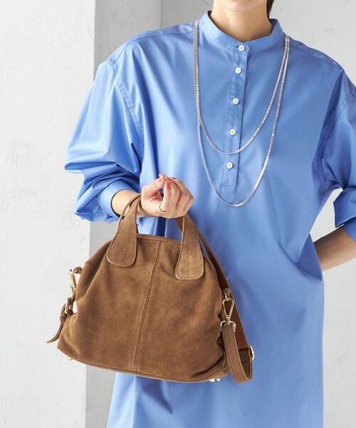 AULENTTI（オウレンティ）の「AULENTTI:ボストン バッグ（ボストンバッグ・レディース・ブラック/キャメル・ONE SIZE）」の16枚目の写真