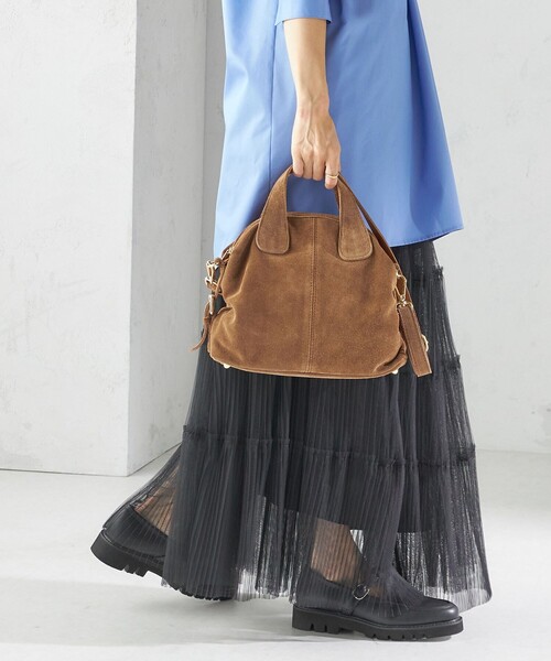 AULENTTI（オウレンティ）の「AULENTTI:ボストン バッグ（ボストンバッグ・レディース・ブラック/キャメル・ONE SIZE）」の17枚目の写真