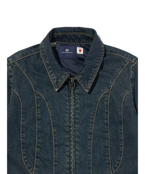 Levi's(リーバイス)の「Levi's/リーバイス BLUETAB(TM) MOTOジャケット(デニムジャケット・レディース・ブラック・M/S/XS)」の5枚目の写真