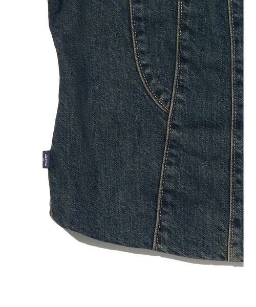 Levi's(リーバイス)の「Levi's/リーバイス BLUETAB(TM) MOTOジャケット(デニムジャケット・レディース・ブラック・M/S/XS)」の7枚目の写真