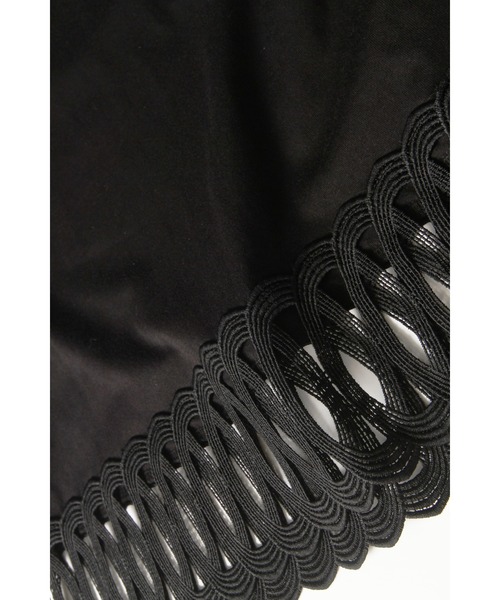 &. NOSTALGIA(アンドドットノスタルジア)の「【ZOZO限定】レースヘムルーズTシャツ(Tシャツ/カットソー・レディース・ブラック/ホワイト・FREE)」の4枚目の写真