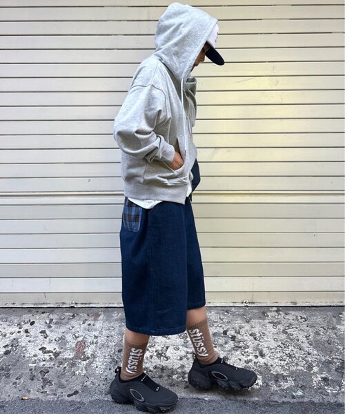 CIAOPANIC TYPY(チャオパニックティピー)の「【UNISEX】アシッドウォッシュ加工ロゴジップパーカー(パーカー・レディース・ブラック/ネイビー/グレー/レッド・MEDIUM/LARGE)」の13枚目の写真