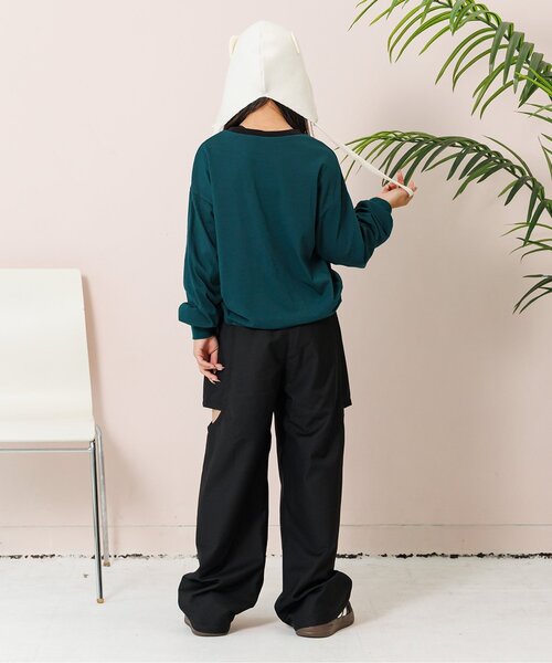 algy（アルジー）の「変形スラックス（その他パンツ・キッズ・グレー/ブラック・MEDIUM/SMALL/X-SMALL/XX-SMALL）」の4枚目の写真