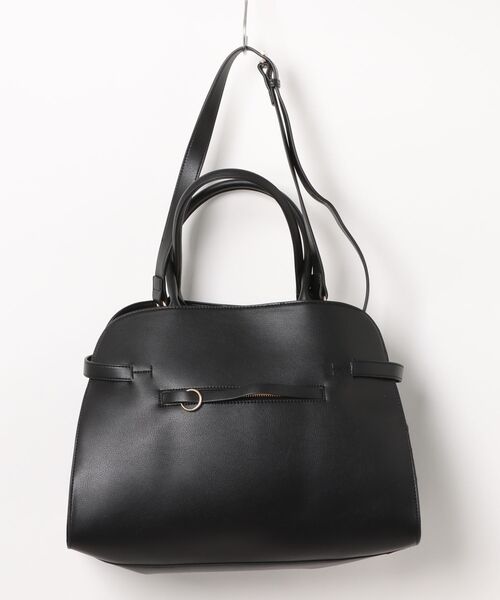 Andemiu（アンデミュウ）の「ベルトラージボストンバッグ574983（ボストンバッグ・レディース・ブラック/ブラウン系その他・FREE）」の3枚目の写真