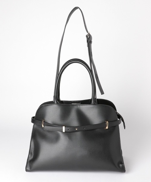 Andemiu（アンデミュウ）の「ベルトラージボストンバッグ574983（ボストンバッグ・レディース・ブラック/ブラウン系その他・FREE）」の12枚目の写真