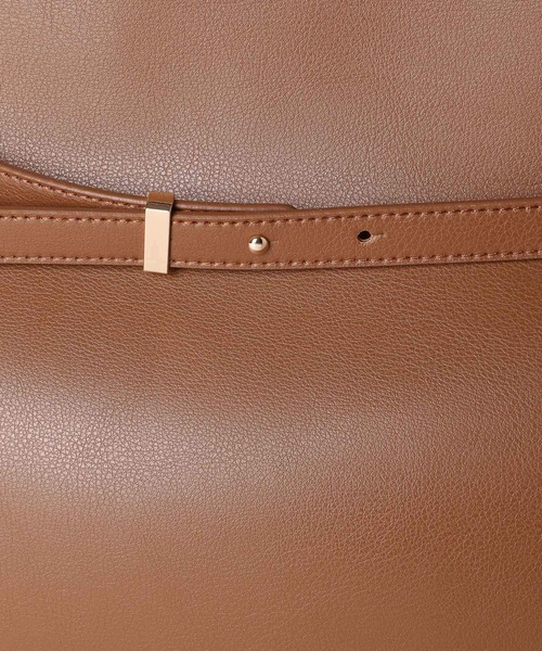 Andemiu（アンデミュウ）の「ベルトラージボストンバッグ574983（ボストンバッグ・レディース・ブラック/ブラウン系その他・FREE）」の7枚目の写真