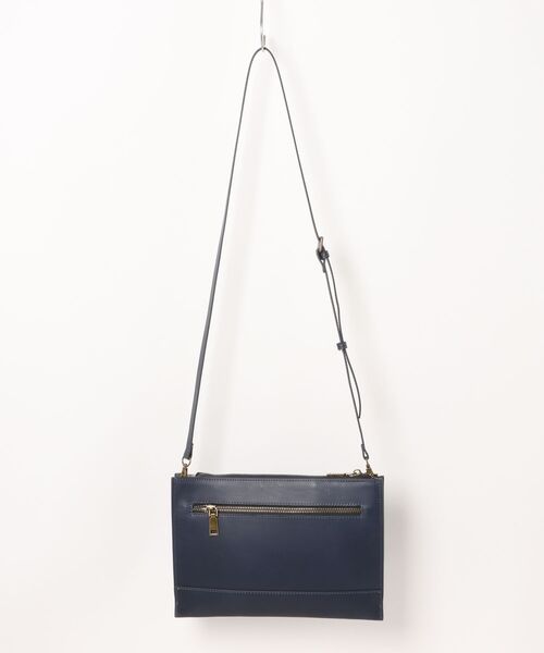 PARKS TOKYO SELECT（パークストウキョウセレクト）の「【Trois Clefs Tokyo】（KST）サコッシュ（ショルダーバッグ・メンズ・ダークブラウン/オレンジ/ブラック×レッド/オリーブ・FREE）」の5枚目の写真