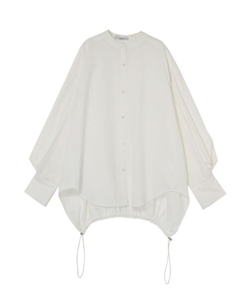 ブラウス シャツ W TRIANGLE TUCK SH / ダブルトライアングルタックシャツ レディース W TRIANGLE TUCK SH / ダブルトライアングルタックシャツ