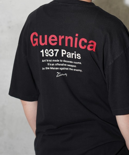 C.E.L.STORE(セルストア)の「NOT OEM / ノットオーイーエム GUERNICA TEE ピカソ ゲルニカ Tシャツ(Tシャツ/カットソー・メンズ・ブラック/ホワイト/パープル・SMALL/MEDIUM/LARGE/X-LARGE)」の17枚目の写真
