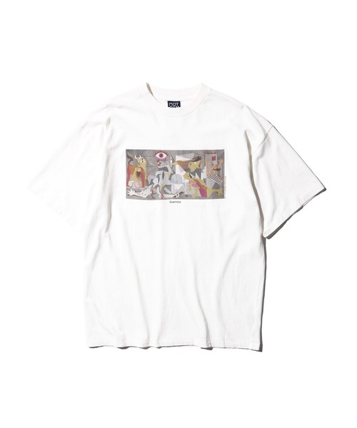C.E.L.STORE(セルストア)の「NOT OEM / ノットオーイーエム GUERNICA TEE ピカソ ゲルニカ Tシャツ(Tシャツ/カットソー・メンズ・ブラック/ホワイト/パープル・SMALL/MEDIUM/LARGE/X-LARGE)」の21枚目の写真