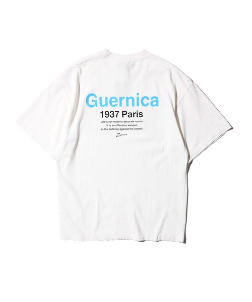 C.E.L.STORE(セルストア)の「NOT OEM / ノットオーイーエム GUERNICA TEE ピカソ ゲルニカ Tシャツ(Tシャツ/カットソー・メンズ・ブラック/ホワイト/パープル・SMALL/MEDIUM/LARGE/X-LARGE)」の22枚目の写真