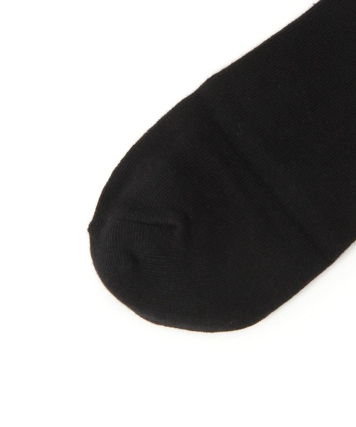 repipi armario（レピピ アルマリオ）の「ラインロゴニーハイ（ソックス/靴下・キッズ・ブラック・FREE）」の4枚目の写真