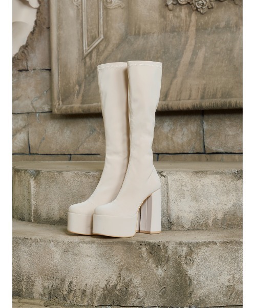 Darich　ウルトラストレッチロングブーツ ダーリッチ Darich ウルトラストレッチロングブーツ （ブラック